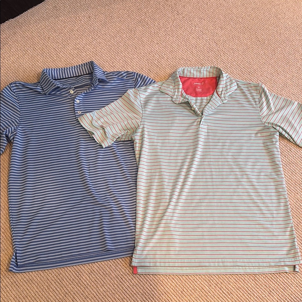Striped Polo Shirts Set